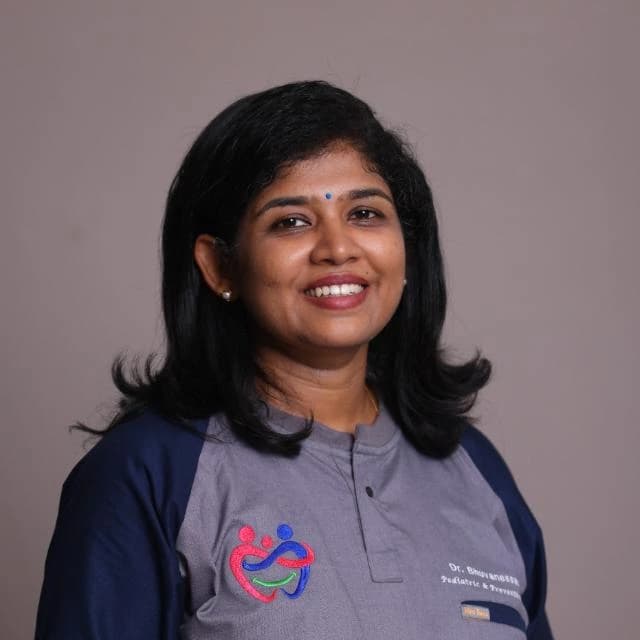 Dr. Bhuvanesswari S — Paediatric Dentist & Founder