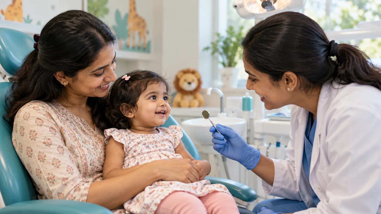 Paediatric dental care at Care & Cure